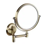 Gyors kiszállítás SAPHO BEMETA RETRO Kozmetikai tükör, 184x200x412mm, átm:133mm, bronz (106101697) (XP012)