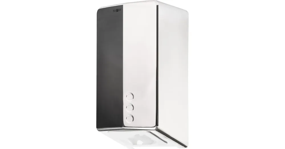 Akciós ár SAPHO NOFER érintésmentes elektromos kézszárító, 220-240V, 800W, 164x327x151mm, lézer szenzor, fényes rozsdamentes acél (01831.B)