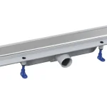 SAPHO POLYSAN FLISE padlóösszefolyó, superflow, DN50, 810x122x65mm (73681) Végkiárusítás