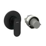 Hansgrohe Rebris S falsík alatti kád /zuhany csaptelep alaptesttel, matt fekete, 72648670 Gyors kiszállítás