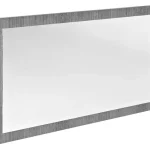 Biztonságos vásárlás SAPHO NIROX keretes tükör, 100x60x3 cm, ezüst tölgy (NX106-1111)