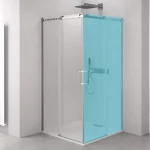 SAPHO POLYSAN THRON LINE tolóajtó fixrésszel sarokbelépőhöz, 900mm (TL5290) Outlet