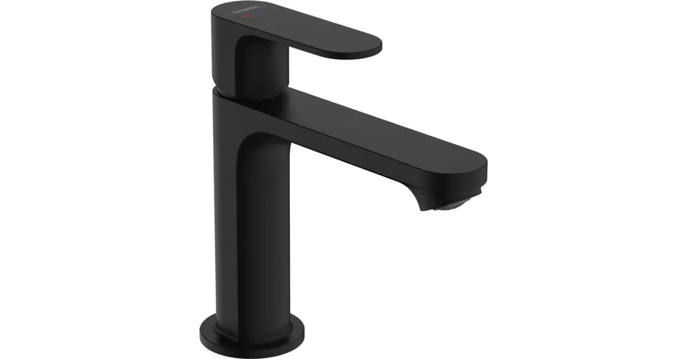 Hansgrohe Rebris S Egykaros hidegindítású mosdócsaptelep 110, lefolyógarnitúra nélkül, matt fekete 72520670 Szuper akció