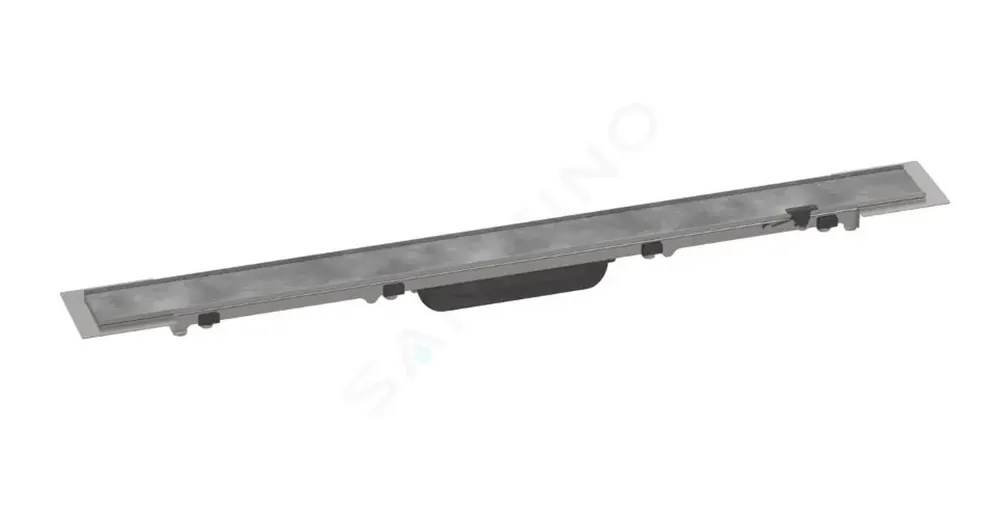 Expressz szállítás Hansgrohe RainDrain Rock Zuhanylefolyó 90 cm, formára vágható és burkolható 56032000