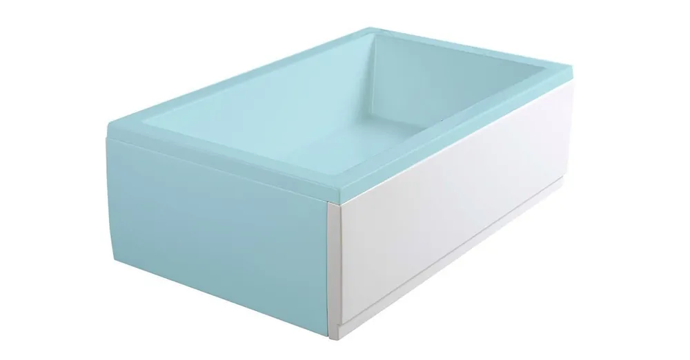 Szuper ajánlat SAPHO POLYSAN DEEP PLAIN sarok előlap, 140x36cm, balos (72955)