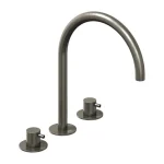 Ravak Espirit ES 018.20GB Álló mosdócsaptelep, 3 furatos 270 mm, leeresztő nélkül - Graphite Brushed X070312 Szuper ajánlat