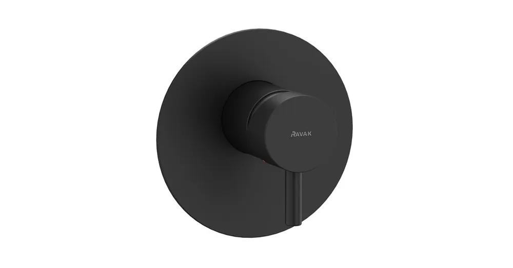 Ravak Espirit ES 062.20BLM.O1 Falba szüllyesztett csaptelep, egyutas, belső egységgel - Black Matt X070285 Árcsökkenés