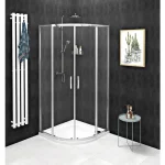 Kihagyhatatlan ajánlat SAPHO GELCO SIGMA SIMPLY íves zuhanykabin, 900x900mm, R550, transzparent üveg (GS5590)
