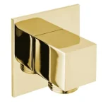 SAPHO Zuhanycsatlakozó, szögletes, 1/2", arany (SG302OR) Kedvezmény