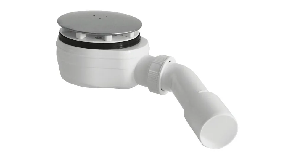 SAPHO BRUCKNER zuhanytálca szifon, 90mm, DN40/50, INOX (162.940.3) Legkelendőbb