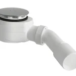 Végkiárusítás SAPHO BRUCKNER zuhanytálca szifon, 60mm, DN40/50, INOX (162.640.3)