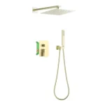 AREZZO design CUBEFIELD falsík alatti zuhanycsaptelep szett, arany AR-4405G Nézd meg most