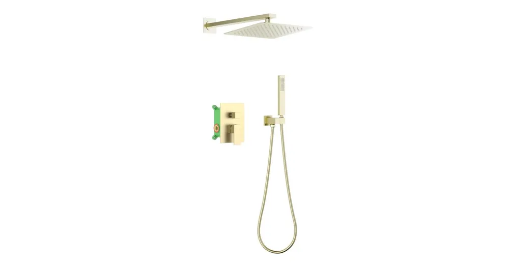 AREZZO design CUBEFIELD falsík alatti zuhanycsaptelep szett, arany AR-4405G Nézd meg most