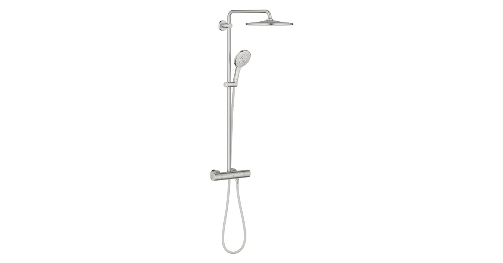 Biztonságos fizetés Grohe Rainshower SmartActive 310 Termosztátos zuhanyrendszer falra szerelésre 26836DC0