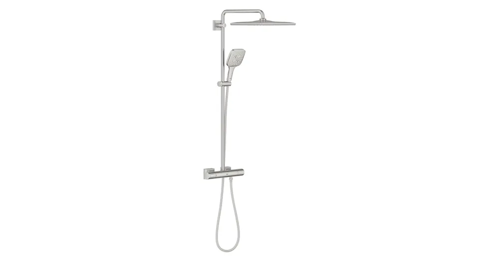 Grohe Rainshower SmartActive 310 Cube Termosztátos zuhanyrendszer falra szerelésre 26837DC0 Olcsó