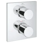 Vásárlói kedvenc Grohe Grohtherm F Termosztátos vezérlő beépített 2-utas váltóval 27618000