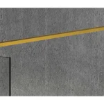 Bestseller Sapho GELCO VARIO Walk-In merevítő, 1400mm, matt arany (GX2217)