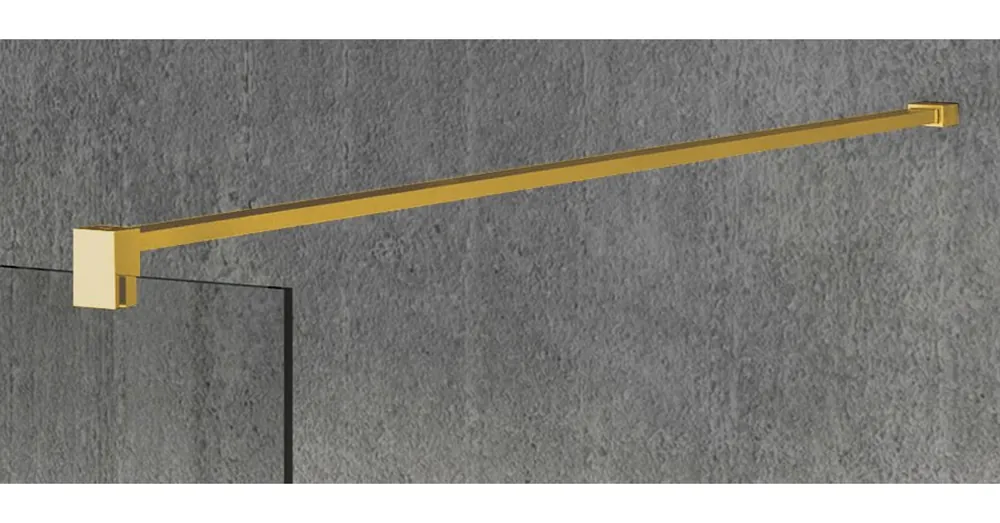 Bestseller Sapho GELCO VARIO Walk-In merevítő, 1400mm, matt arany (GX2217)