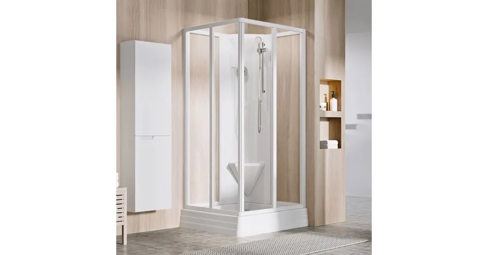 Gyors kiszállítás Ravak Supernova ASBRV2-90 Zuhanybox Fehér+transparent 82677112Z1