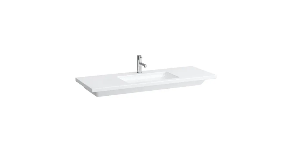 LAUFEN LIVING Ráépíthető mosdó, túlfolyónyílás nélkül, egy csaplyukkal, Fehér H8164350001111 Legnépszerűbb