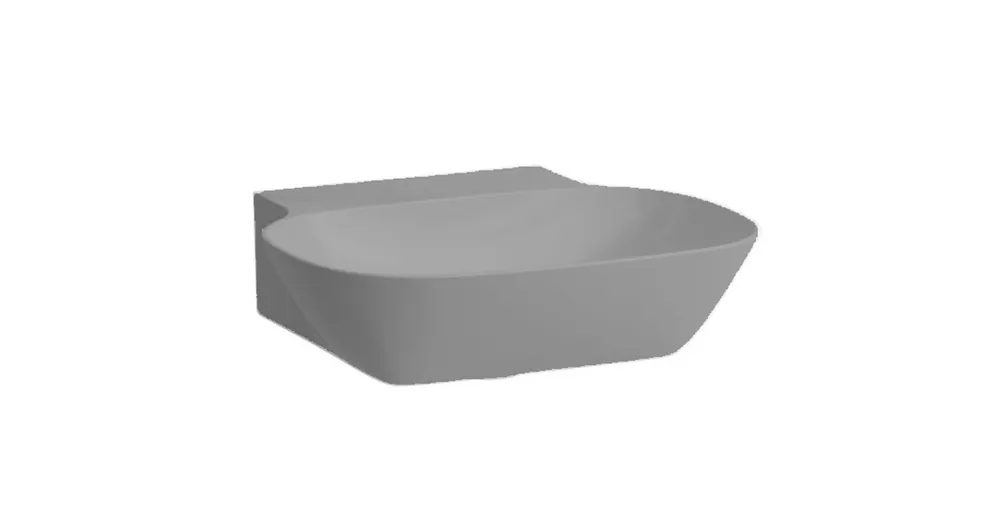 LAUFEN INO Kézmosó, túlfolyónyílás nélkül, csaplyuk nélkül, Graphite matt H8153017581121 Szuper ajánlat