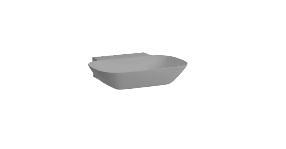 LAUFEN INO Mosdótál, alsó felülete csiszolt, túlfolyónyílás nélkül, csaplyuk nélkül, Graphite matt H8163027581121 Olcsóbb