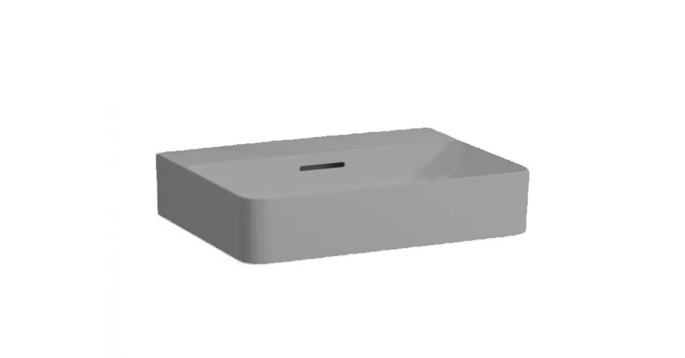 Azonnal elérhető LAUFEN VAL Mosdó, csaplyuk nélkül, Graphite matt H8102827581091