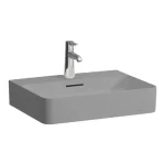 Utolsó esély LAUFEN VAL Mosdó, egy csaplyuk, középen, Graphite matt H8102827581041