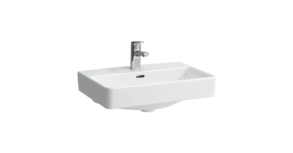 LAUFEN LAUFEN PRO S Ráépíthető mosdó, kompakt, egy csaplyuk, középen, Fehér LCC Active bevonattal H818958A001041 Ne maradj le