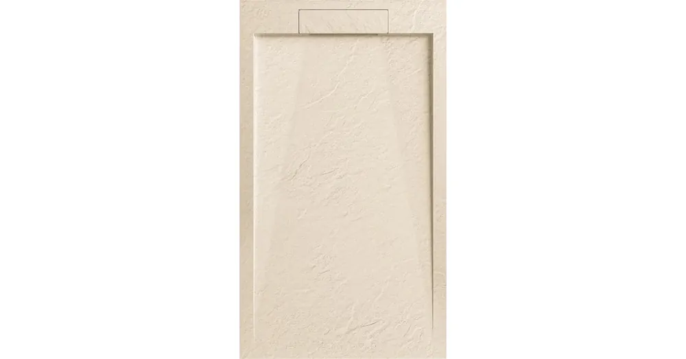 Olcsó AREZZO design STONE pala hatású öntött márvány zuhanytálca, 120x90 cm-es, beige AR-DYT129LBG
