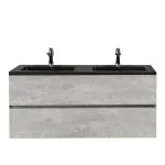 Wellis Mallorca 120 matt fekete quartz sand mosdó WB00530 Exkluzív ajánlat
