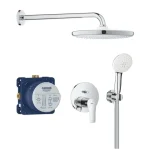 Kedvezmény Grohe Eurosmart Rejtett zuhanyrendszer Tempesta 250 fejzuhannyal 25288000