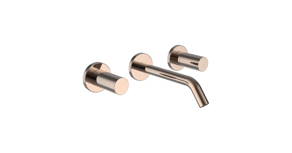 Biztonságos fizetés LAUFEN Kartell LAUFEN Twin handled concealed basin mixer, projection 175 mm, PVD rosegold H3123360821201