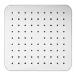 Vásárlói kedvenc LAUFEN SHOWER ACCESSORIES Négyzet alakú fejzuhany, vízátfolyás 12 l/perc 202 × 202 mm, króm HF504720100000