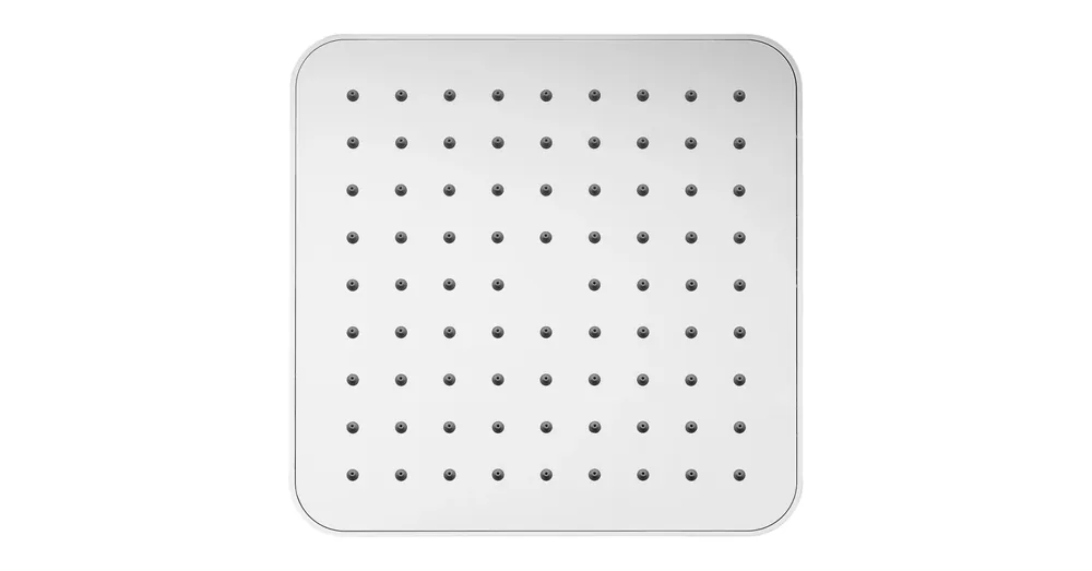 Vásárlói kedvenc LAUFEN SHOWER ACCESSORIES Négyzet alakú fejzuhany, vízátfolyás 12 l/perc 202 × 202 mm, króm HF504720100000