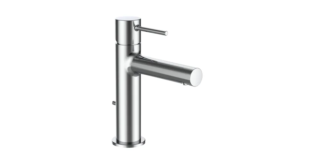 Gyors szállítás LAUFEN Twinplus slim Egykaros mosdó csaptelep, 110 mm kiállású fix kifolyóval, húzórudas lefolyószeleppel, króm HF505401100000