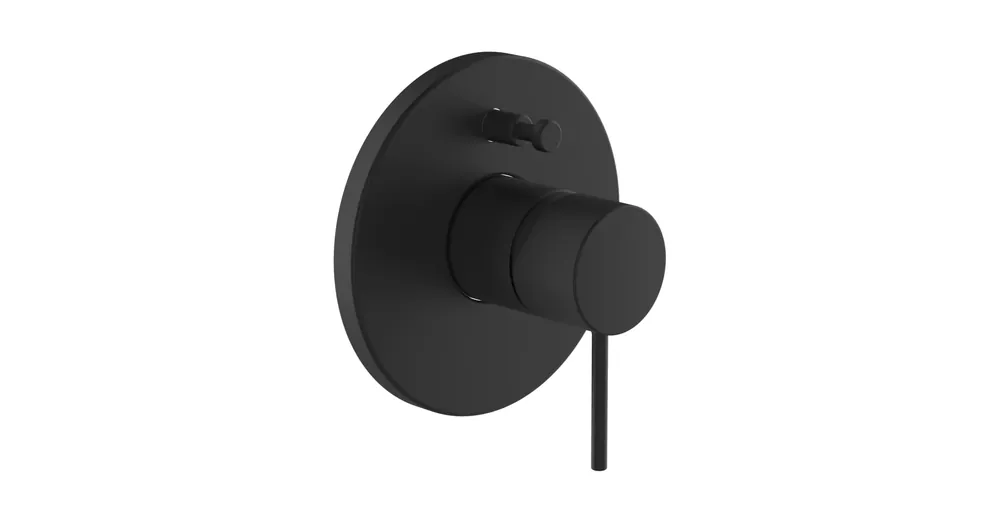 LAUFEN Twinplus slim Falba épített kád csaptelep falon kívüli része, Simibox Light és Standard-hoz, beépített légbeszívó szeleppel, PVD matt titán fekete HF505489428000 Különleges ajánlat