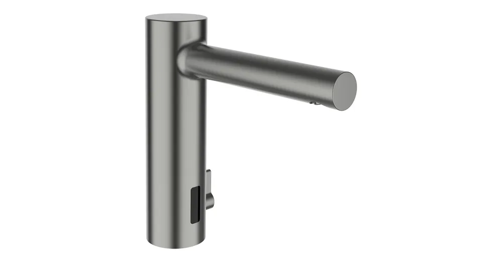 LAUFEN Twintronic Elektronikus mosdócsaptelep IR érzékelővel, a kifolyóhossz 145 mm, rögzített kifolyó, szárazelem 6 V, Bluetooth adapter nélkül, PVD szálhúzott rozsdamentes acél HF707003423060 Vedd meg most