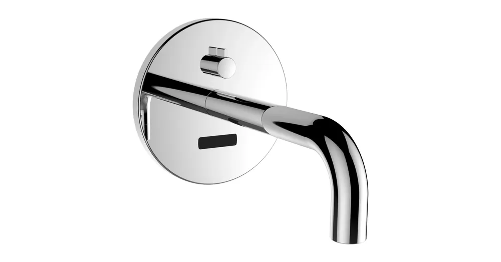 LAUFEN Twintronic Falba épített elektronikus mosdó keverő csaptelep, hálózati adapterrel, IR érzékelőkkel, 175 mm kiállással, fix kifolyó, Simibox Standard & Simibox Light-hoz HF707022100000 Alacsony ár