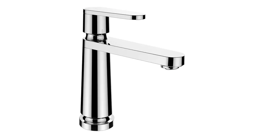 LAUFEN THE NEW CLASSIC Egykaros mosdó csaptelep, 130 mm kiállású fix kifolyóval, króm, húzórudas lefolyószelep nélkül HF900504100000 Olcsó