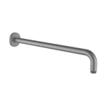 Gyors kiszállítás LAUFEN SHOWER ACCESSORIES Shower arm 420 mm, round rose, PVD brushed stainless steel HF960109423001