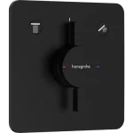 Hansgrohe DuoTurn Q Falsík alatti csaptelep, 2 funkciós, matt fekete 75414670 Vedd meg most