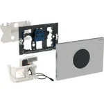 Árcsökkenés Geberit Sigma10 érintésmentes működtetőlap, WC öblítés elektronikus működtetéssel, hálózati, 2 mennyiséges öblítés, szálcsiszolt 115.906.SN.6