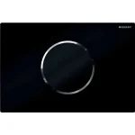 Geberit Sigma10 érintésmentes működtetőlap, elektronikus működtetéssel, elemes, 2 mennyiséges öblítés, fekete/fényes króm 115.908.KM.6 Vedd meg online