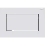 Geberit Sigma30 nyomólap easy-to-clean bevonattal, matt fehér/króm 115.893.JT.1 Árcsökkenés