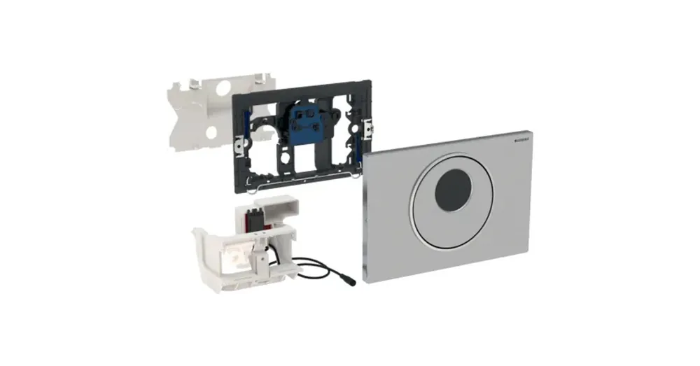 Kedvezmény Geberit WC öblítés elektronikus működtetéssel, hálózati üzem, 2 mennyiséges öblítés, Sigma10 működtetőlap, automatikus / érintésmentes / kézi 115.890.SN.6