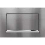 Geberit Sigma30 nyomólap easy-to-clean bevonattal, szálcsiszolt króm/króm 115.893.KX.1 Vedd meg online