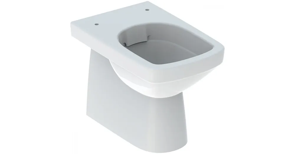 Gyors kiszállítás Geberit Selnova Square mélyöblítésű falhoz illeszkedő álló WC 53 cm, fehér 501.564.01.7