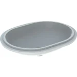 Legnépszerűbb Geberit VariForm alulról beépíthető elliptikus mosdó 61 cm, túlfolyó nélkül 500.758.01.2