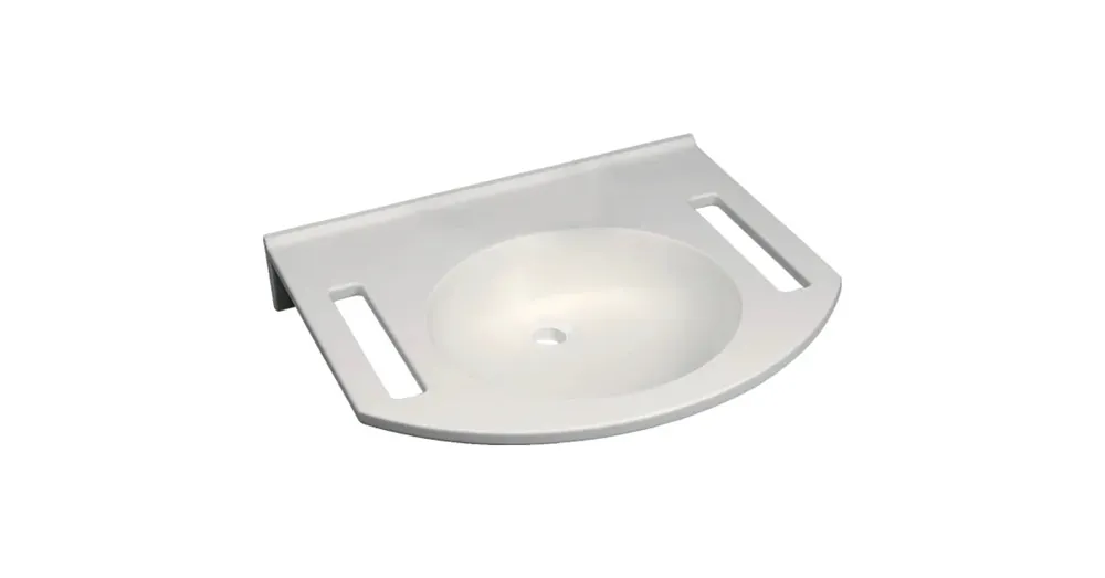 Geberit Publica mosdó kivágással 60x55 cm, túlfolyó és csapfurat nélkül 501.041.00.1 Gyors szállítás